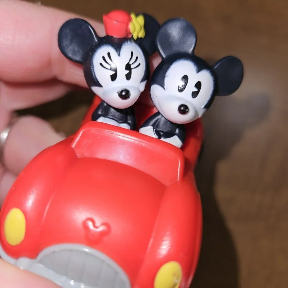 3 Disney World Toy Lot Mickey Minnie Mouse Runaway Railway Dinosaur McDonald's